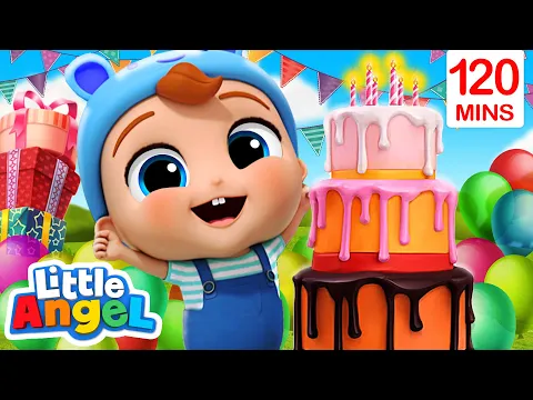 Download MP3 Baby John's Birthday Song  + More Little Angel Kids Songs \u0026 Nursery Rhymes