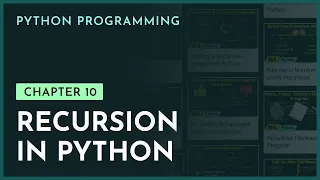 Recursion in Python Chapter 10 Python Programming nesoacademy org