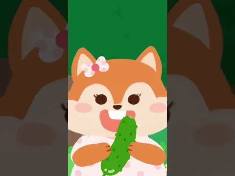 Sandwich Cookie or Cucumber | Healthy for Little Squirrel? | 1 #kidslearning #abcd #englishlearning