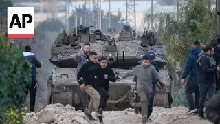 Israeli military tanks have entered the West Bank, Netanyahu announces