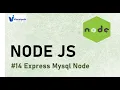 Express Mysql Node Node js Express Tutorial Visualpath