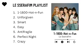 le sserafim music playlist