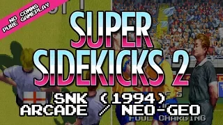 Super Sidekicks 2 The World Championship SNK Arcade Neo Geo 1994 No Commentary 