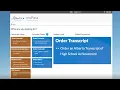 Ordering a diploma or transcript step-by-step