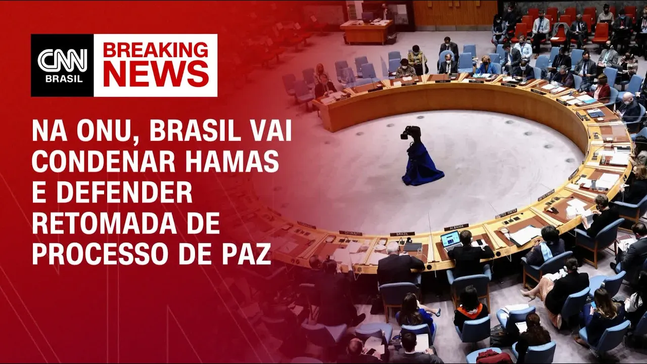 Na ONU, Brasil vai condenar Hamas e defender retomada de processo de paz | CNN NEWSROOM