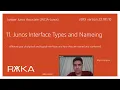 11 Junos Interface Types and Nameing