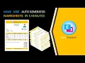 How to create Marksheets or Report Cards in MS Word using Mail Merge