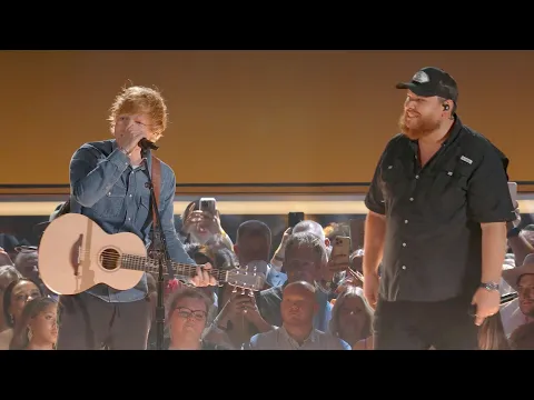 Download MP3 Ed Sheeran - Life Goes On ft. Luke Combs (Live at the 58th ACM Awards)