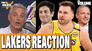 REACTION Bob Iger BUYS Lakers NFL predictions on Seahawks Vikings Colin Cowherd THE HERD