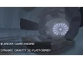 Blender Game Engine BGE Dynamic Gravity Platformer Dev Log Day 5