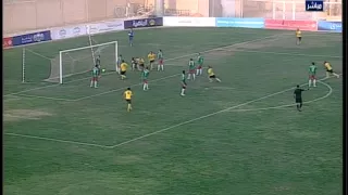 هدف الحسين في مرمى الوحدات  اكرم الزوي دندنها
