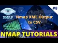 Nmap XML Output to CSV XML to CSV Python Rcon