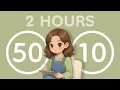 Pomodoro Timer with Piano 2 Hour Focus Study Session