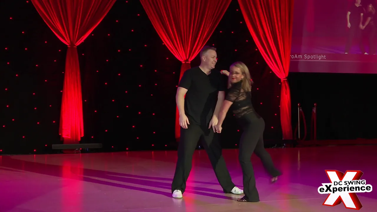 DCSX 2018 Pro Am Spotlight Follower Lucie Renaud with Kyle Redd