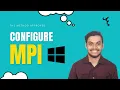 How To Install And Configure MPI Message Passing Interface for WINDOWS Visual Studio Tutorial