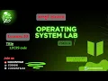 Lecture 10 FCFS Scheduling Algorithm in C CPU Scheduling Explained OS Lab Tutorial