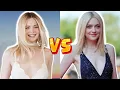 Elle Fanning Vs Dakota Fanning Transformation 2021