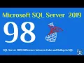 98 - SQL Server 2019 Difference between Cube and Rollup in sql