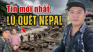 Tin mới nhất Tại Nepal.. Trao 1 phần quà nhỏ giúp cháu gái mất người thân tại Nepal 