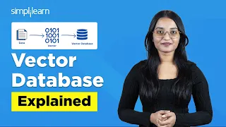 What Is a Vector Database Vector Database Explained Vector Database Tutorial Simplilearn