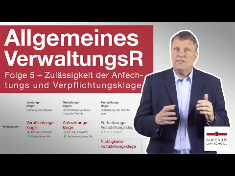 Download MP3 Zulässigkeit einer Anfechtungs- und Verpflichtungsklage | Allgemeines Verwaltungsrecht | Folge 5