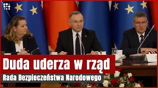 Duda zaskoczył podczas Rady Bezpieczeństwa Narodowego. Uderzył w rząd | Gazeta.pl