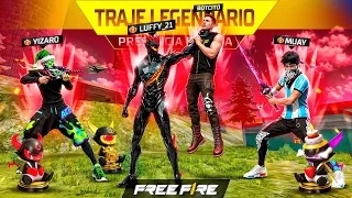 CONSEGUÍ el NUEVO TRAJE LEGENDARIO en FREE FIRE y NO CREERAS LO QUE PASO 😱 // Luffy 21 