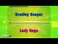 Lady Gaga and Bradley Cooper - Music To My Eyes - Karaoke Version from Zoom Karaoke