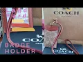 Coach Lanyard I D holder Badge Holder