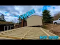 Insane Delivery Watch Us Attempt to Deliver a 16x32 Shed on a Platform