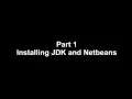 JAVA Tutorial For Beginners - 1 Installation of Netbeans and JDK