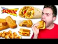 Trying Sonic Drive-In s FULL Breakfast MENU - Fast Food Review