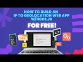 Build a IP to Geolocation Web App w Node JS