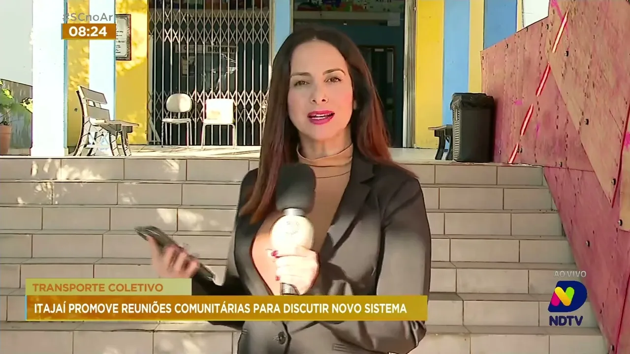 Itajaí promove reuniões comunitárias sobre novo sistema de transporte coletivo na cidade