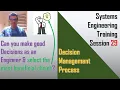 Systems Engineering Training Session 29
