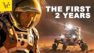 TIMELAPSE: Robots Building the Mars Base