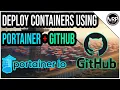 Deploy Docker Containers with GitHUB Portainer Self-Hosted Lab Proxmox Home Server Series