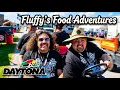 Daytona NASCAR Cuisine Joe Gibbs Racing Workout Fluffy s Food Adventures - Full Episode S2E8