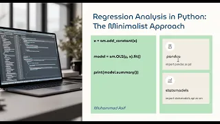 Regression in Python Using Statsmodels Library