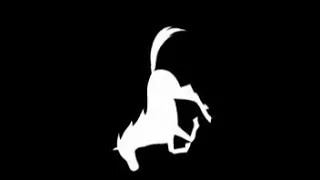 Horse riding Black Gif