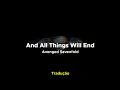 Download Lagu And All Things Will End - Avenged Sevenfold | Tradução