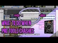 What To Do When Pro Tools Crashes - Pro Tools Crash Dummy Course