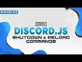 Discord js v11 Bot Tutorial - Shutdown Command Reload Episode 13 MenuDocs