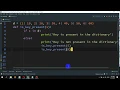 How to Check if a given key already exists in a dictionary in Python