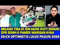 Download Lagu MILANO TIBA DI IDN AKAN IKUTI SIDANG DPR SENIN \u0026 PAMER WARISAN AYAH DI DEPOK❗ERICK OPTIMISTIS LOLOS 