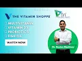 The Vitamin Shoppe with Dr Martinez Multivitamin Vitamin D3 Probiotics Fish Oils