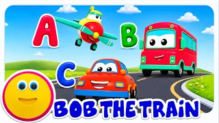 Bob el Tren Canción del alfabeto de transporte + Más rimas para preescolares