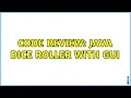 Code Review Java Dice Roller with GUI