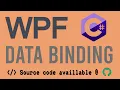 C - WPF Data binding Step by step source code