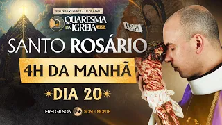 Santo Rosário | 20° Dia | Quaresma 2026 | 12/03 | 03:40 | Live Ao vivo